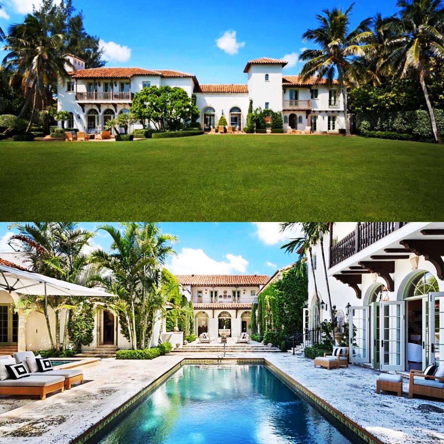 South Florida home with courtyard and pool inspected by Ace Inspection Services